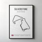 Load image into Gallery viewer, United Kingdom Formula 1 Poster | British Thunder at Silverstone