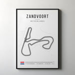 Load image into Gallery viewer, Netherlands Formula 1 Poster | Coastal vibes at Zandvoort's Coastal Circuit