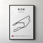 Load image into Gallery viewer, Miami Formula 1 Poster | Sprint in Style on the Streets of the Magic City