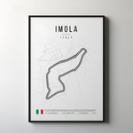 Load image into Gallery viewer, Emilia Romagna Formula 1 Poster | Grab Imola's Racing Heritage