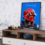 Load image into Gallery viewer, Pierre Gasly F1 Plakat | Unikt Racerdesign | Formel 1 Baner | Dynamisk Motorsport Kunst | Plakaty.dk