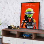 Load image into Gallery viewer, Lando Norris F1 Poster | Unique Design on 20+ International Tracks!