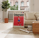 Load image into Gallery viewer, Fodbold plakat | Fodbold plakater | Antoine Griezmann Fodboldplakat | Perfekt til Den Ægte Fodbold Fan | Plakaty.dk
