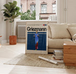 Load image into Gallery viewer, Fodbold plakat | Fodbold plakater | Antoine Griezmann Fodboldplakat | Perfekt til Den Ægte Fodbold Fan | Plakaty.dk
