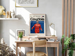 Load image into Gallery viewer, Fodbold plakat | Fodbold plakater | Thibaut Courtois Fodboldplakat | Perfekt til Den Ægte Fodbold Fan | Plakaty.dk
