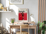 Load image into Gallery viewer, Fodbold plakat | Fodbold plakater | Mohamed Salah Fodboldplakat | Perfekt til Den Ægte Fodbold Fan | Plakaty.dk
