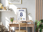 Load image into Gallery viewer, Fodbold plakat | Fodbold plakater | Toni Kroos Fodboldplakat | Perfekt til Den Ægte Fodbold Fan | Plakaty.dk
