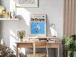 Load image into Gallery viewer, Fodbold plakat | Fodbold plakater | Kevin De Bruyne Fodboldplakat | Perfekt til Den Ægte Fodbold Fan | Plakaty.dk
