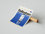 Load image into Gallery viewer, Fodbold plakat | Fodbold plakater | Jude Bellingham Fodboldplakat | Perfekt til Den Ægte Fodbold Fan | Plakaty.dk
