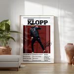 Load image into Gallery viewer, Fodbold plakat | Fodbold plakater | Jürgen Klopp Fodbold Plakat | Ideel til Passionerede Fans | Plakaty.dk
