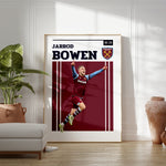 Load image into Gallery viewer, Fodbold plakat | Fodbold plakater | Jarrod Bowen Fodbold Plakat | Perfekt til Passionerede Fans | Plakaty.dk
