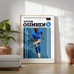 Load image into Gallery viewer, Fodbold plakat | Fodbold plakater | Victor Osimhen Fodbold Plakat | Perfekt til Passionerede Fans | Plakaty.dk
