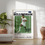 Load image into Gallery viewer, Fodbold plakat | Fodbold plakater | Jude Bellingham Fodbold Spiller Plakat | Ideel til Den Ægte Fan | Plakaty.dk
