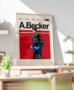 Load image into Gallery viewer, Fodbold plakat | Fodbold plakater | Alisson Becker Fodboldplakat | Perfekt til Den Ægte Fodbold Fan | Plakaty.dk
