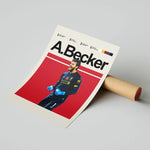 Load image into Gallery viewer, Fodbold plakat | Fodbold plakater | Alisson Becker Fodboldplakat | Perfekt til Den Ægte Fodbold Fan | Plakaty.dk
