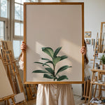 Load image into Gallery viewer, Grønne Vækster | Forfrisk din indretning med naturens skønhed | Plakat med grønne planter, botanisk kunst og naturplanter, ideel til at tilføje et organisk og livligt præg til dit hjem.
