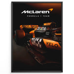 Load image into Gallery viewer, McLaren Formula 1 Poster | Modern Race Car Art
