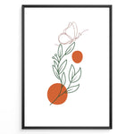 Load image into Gallery viewer, Noir Bloom Art Plakat | Boho Art Poster | Boho Plakater
