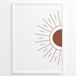 Load image into Gallery viewer, Radiant Horizon Art Plakat | Boho Art Poster | Boho Plakater
