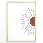 Load image into Gallery viewer, Radiant Horizon Art Plakat | Boho Art Poster | Boho Plakater
