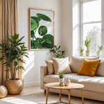 Load image into Gallery viewer, Grønne Vægkunstværker | Planter og natur i din stue | Plakat med grønne planter, botanisk kunst og naturplanter, ideel til at tilføje et organisk og livligt præg til dit hjem.
