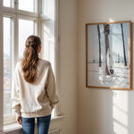 Load image into Gallery viewer, Poster with surfboard by palm tree | Summer and Beach Posters
