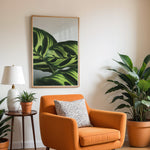 Load image into Gallery viewer, Flora og Fauna | Elegant vægdekoration til boligen | Plakat med grønne planter, botanisk kunst og naturplanter, ideel til at tilføje et organisk og livligt præg til dit hjem.
