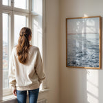 Load image into Gallery viewer, Plakat med surfbrætter | Sommer og Strand Plakater | Denne plakat viser flere surfbrætter opstillet lodret i forskellige pastelfarver som hvid, pink og grøn. Perfekt til surf- og strandelskere.
