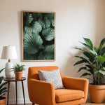 Load image into Gallery viewer, Bladkunst | Dekorér din bolig med naturlige elementer | Plakat med grønne planter, botanisk kunst og naturplanter, ideel til at tilføje et organisk og livligt præg til dit hjem.
