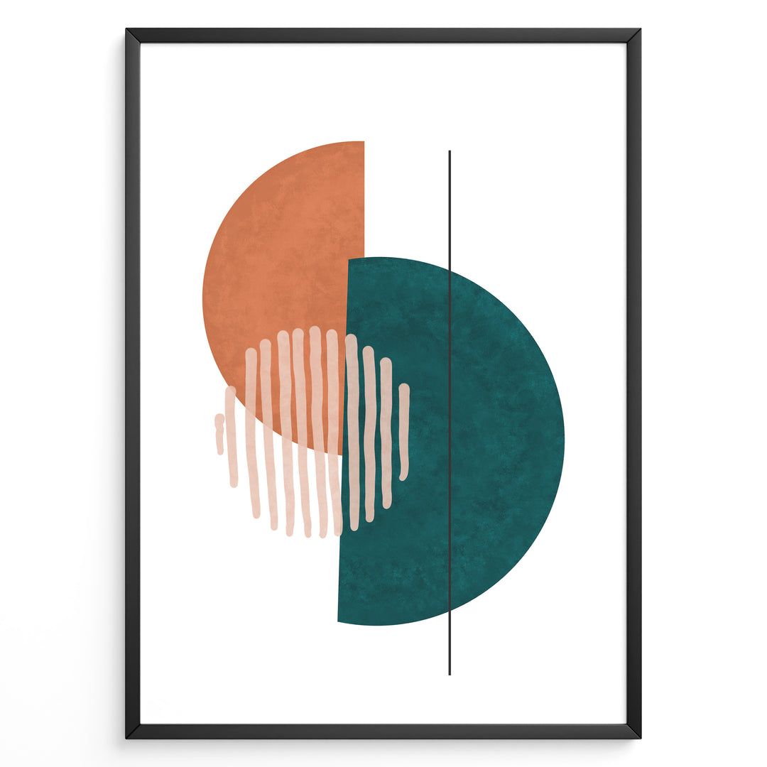 Terra Balance Art Plakat | Boho Art Poster | Boho Plakater