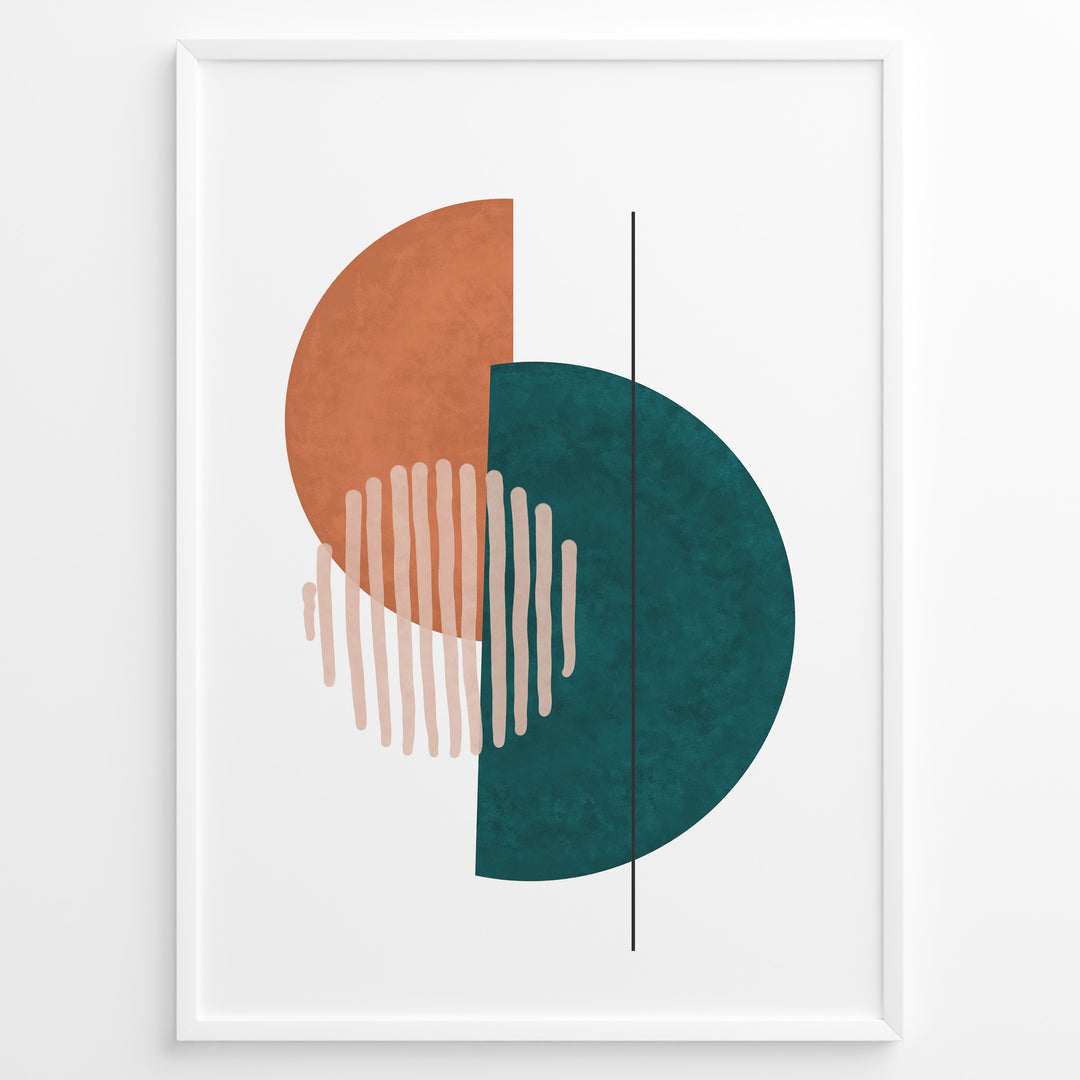 Terra Balance Art Plakat | Boho Art Poster | Boho Plakater