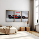 Load image into Gallery viewer, Red Bull Formel 1 Plakater | Sæt af 3 | Moderne Racerbil Design | Dynamisk Motorsport Kunst | Plakaty.dk
