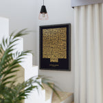 Load image into Gallery viewer, Ayat Al-Kursi Plakat | Kufi Art Design | Islamisk Plakater
