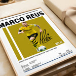 Load image into Gallery viewer, Fodbold plakat | Fodbold plakater | Marco Reus Fodbold Plakat | Perfekt til Passionerede Fans | Plakaty.dk
