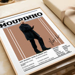 Load image into Gallery viewer, Fodbold plakat | Fodbold plakater | Jose Mourinho Fodbold Plakat | Ideel til Passionerede Fans | Plakaty.dk
