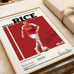 Load image into Gallery viewer, Fodbold plakat | Fodbold plakater | Declan Rice Fodbold Plakat | Ideel til Passionerede Fans | Plakaty.dk
