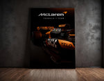 Load image into Gallery viewer, McLaren Formula 1 Poster | Modern Race Car Art

