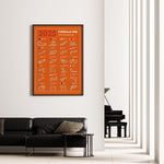 Load image into Gallery viewer, F1 Plakat | F1 Kalender Plakater 2025 | Formel 1 Race Tracking Map | Perfekt til Den Ægte Fan | Plakaty.dk

