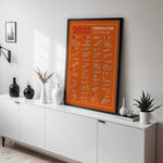 Load image into Gallery viewer, F1 Plakat | F1 Kalender Plakater 2025 | Formel 1 Race Tracking Map | Perfekt til Den Ægte Fan | Plakaty.dk
