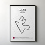Load image into Gallery viewer, Qatar Formel 1 Plakat | Arabian Nights | Lusail Circuit | Dynamisk Motorsport Kunst | Plakaty.dk
