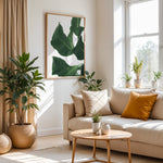 Load image into Gallery viewer, Plante print | Smuk plakat med levende farver | Plakat med grønne planter, botanisk kunst og naturplanter, ideel til at tilføje et organisk og livligt præg til dit hjem.
