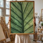 Load image into Gallery viewer, Plante print | Frodig plakat til stuen | Plakat med grønne planter, botanisk kunst og naturplanter, ideel til at tilføje et organisk og livligt præg til dit hjem.
