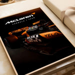 Load image into Gallery viewer, McLaren Formula 1 Poster | Modern Race Car Art
