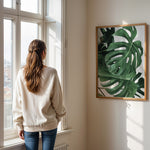Load image into Gallery viewer, Plante print | Kunstnerisk plakat til ethvert hjem | Plakat med grønne planter, botanisk kunst og naturplanter, ideel til at tilføje et organisk og livligt præg til dit hjem.
