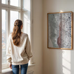 Load image into Gallery viewer, Plakat med strandscene | Sommer og Strand Plakater | Denne plakat viser et luftfoto af en strand med folk, der nyder vandet og sandet. Perfekt til dem, der elsker strandliv.
