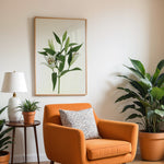 Load image into Gallery viewer, Plante print | Stilfuld plakat med grønne planter | Plakat med grønne planter, botanisk kunst og naturplanter, ideel til at tilføje et organisk og livligt præg til dit hjem.
