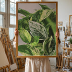 Load image into Gallery viewer, Plante print | Smuk plakat med frodige motiver | Plakat med grønne planter, botanisk kunst og naturplanter, ideel til at tilføje et organisk og livligt præg til dit hjem.
