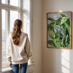 Load image into Gallery viewer, Plante print | Smuk plakat med frodige motiver | Plakat med grønne planter, botanisk kunst og naturplanter, ideel til at tilføje et organisk og livligt præg til dit hjem.
