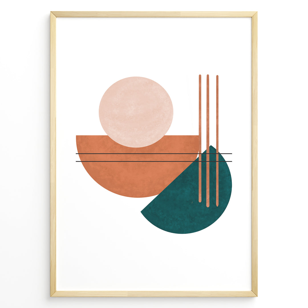 Boho Harmony Art Plakat | Boho Art Poster | Boho Plakater
