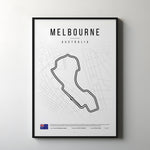 Load image into Gallery viewer, Australia Formula 1 Poster | Create Vibes from Down Under in Melbourne
